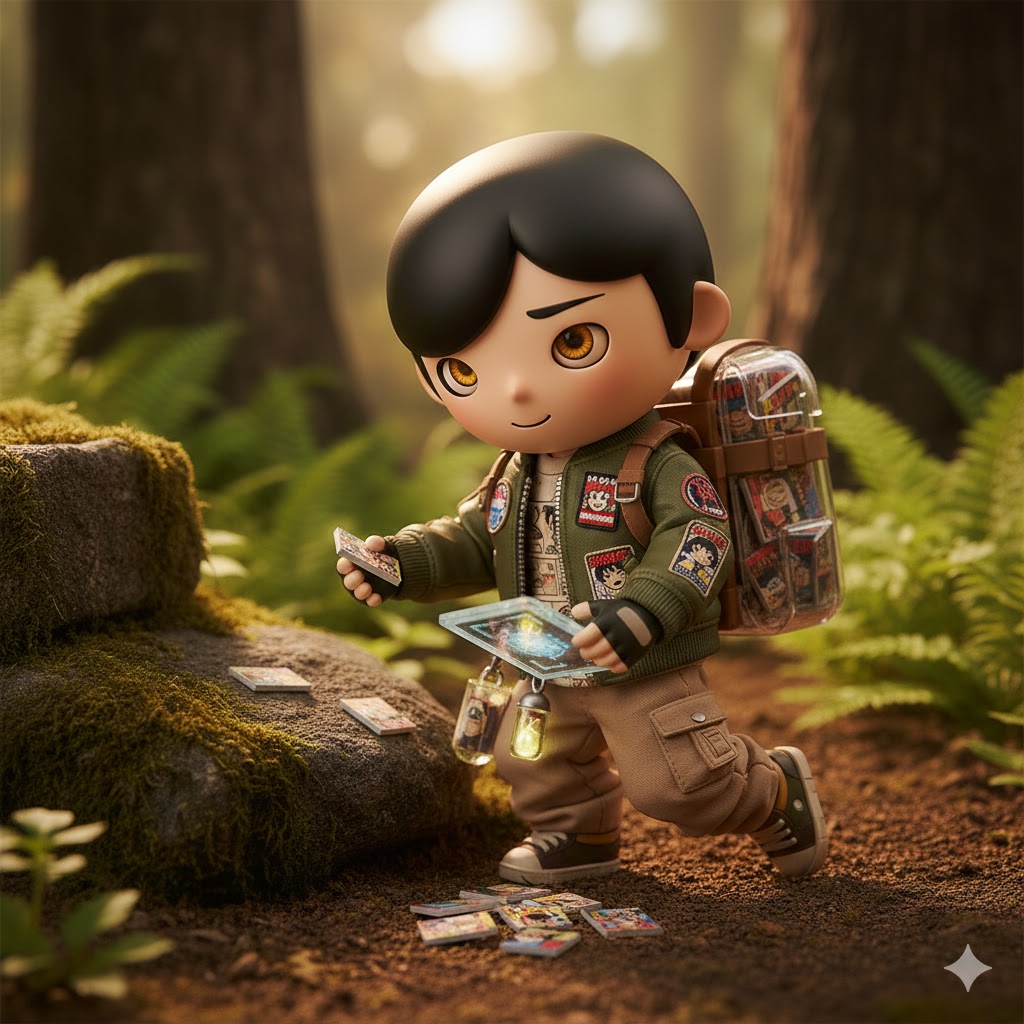 Anime Figure em Biscuit