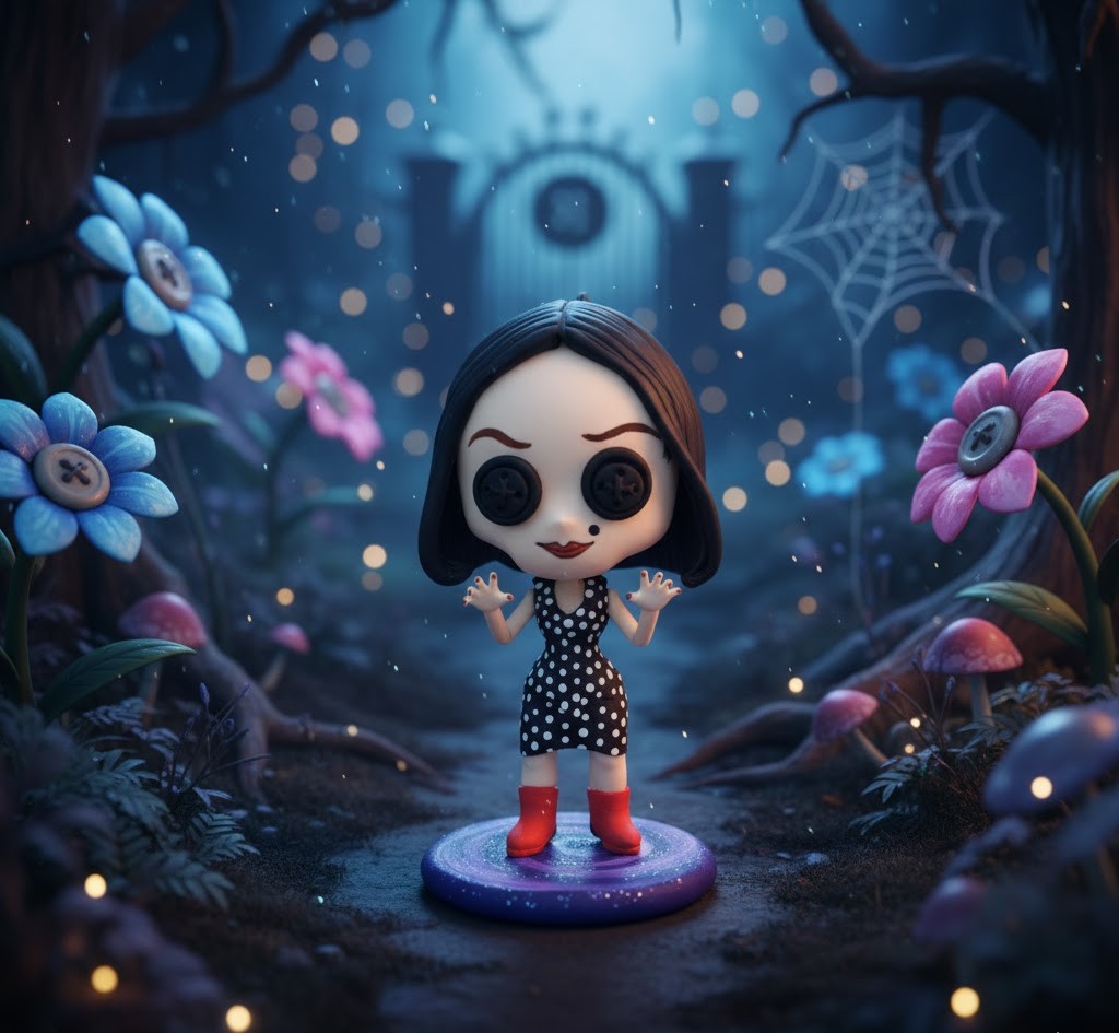 Miniatura Chibi em Biscuit