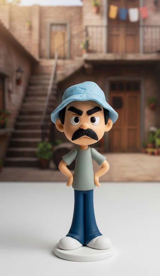 Miniatura Chibi em Biscuit 4